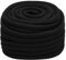 vidaXL Arbeitsseil Geflochten Schnur Seil Tauwerk Flechtleine Flechtseil Flechtschnur Mehrzweckseil Allzweckseil Schwarz 25mm 50m Polyester