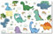 CREATCABIN Karten-Skin-Aufkleber,Dinosaurier-Debit-Kreditkarten-Skins,Personalisierende Bankkarten-Schutzhülle,Abnehmbare Folie,Wasserfest,Kratzfest,Für Den Transport,Schlüsselkarte,186x137mm