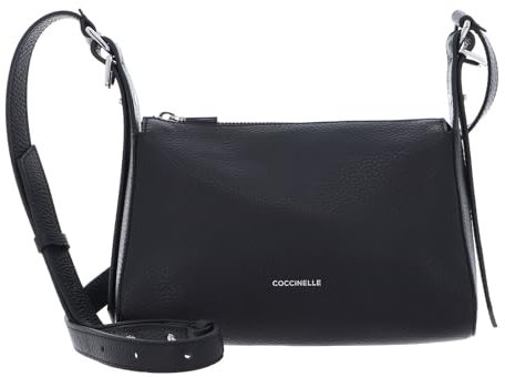 Coccinelle Bishop Mini Bag Grained Leather Noir