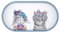 Mikasa x Tipperleyhill Vassoio da portata ovale, vassoio di presentazione per cibi e bevande, elegante servizio di piatti con stampa di animali, 38 cm