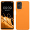 kwmobile Housse Compatible avec Motorola Moto G24 / E14 / G04 / G04s Coque - Housse de téléphone Protection Souple en TPU Silicone - Orange fruitée