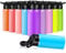 Mimorou 10 Pcs 17oz Reusable Aluminum Water Bottles Bulk Multicolor Outdoor Sports Water Bottles Multipack Travel Bottles for Gym Cycling Camping, Snap Lid(Macaron Color)