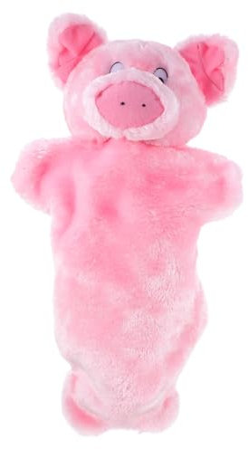 MILISTEN Schwein Handpuppe für Realistisches zur Interaktiven Geschichtenerzählung aus Weichem und Fördert Fantasie und Sprachfähigkeiten für Eltern Bindung