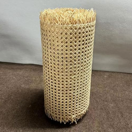 70 cm natürliche Bambus-Rattan-Rolle, vorgewebter offener Rohrstoff für Möbel, Stuhlgurte, Schrank, Decke (Größe: 70 x 200 cm), langlebiges und vielseitiges Bastelmaterial