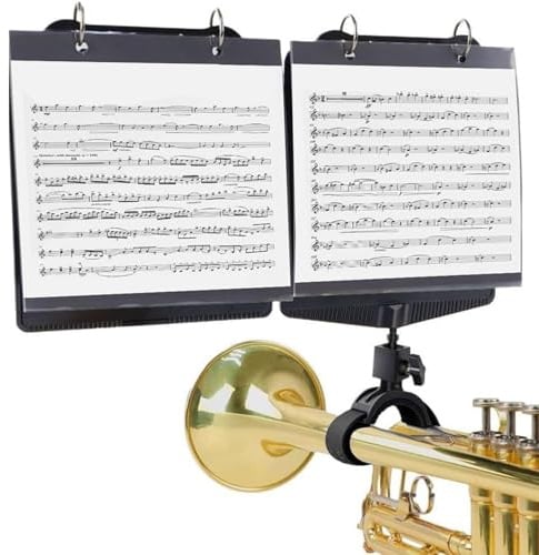 Duvcoywae Musikständer - Marschhalterung Für Trompete,Instrumentenzubehör Für Frauen Männer Klarinette Oboe Klavier Kleine Trommel