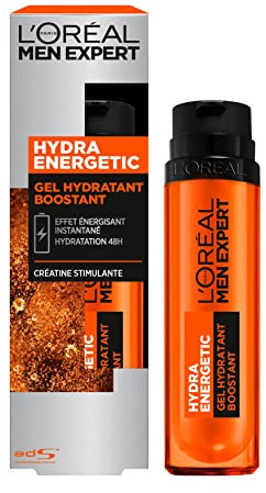 L'Oréal Men Expert - Soin Créatine - Hydratant & Énergisant - Hydra Energetic - 50 mL