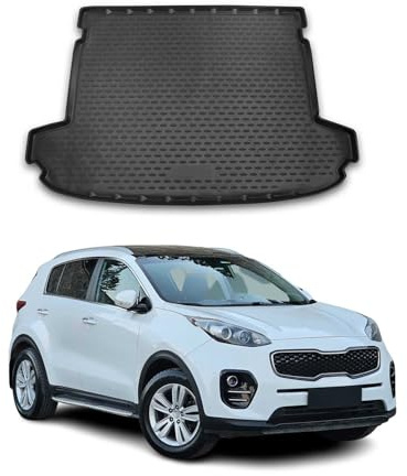 OMAC Kofferraumwanne für Kia Sportage 2016-2021 TPE Schwarz