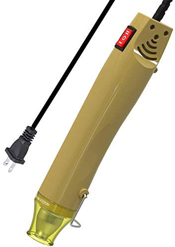 Homidic Heat Gun Upgraded to 662℉, Dual-Temperature Professional Heat Tool, Mini Handheld Hot Air Gun for Embossing Shrink.