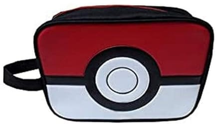 Pokémon-Rucksack, weiß, Única, Pokeball Kulturbeutel