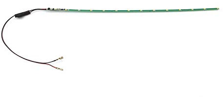 ML-Train Digitale LED-Lichtleiste 33,5 cm mit Puffer - Innenbeleuchtung für Wagen - Analog- und Digitalbetrieb - Gartenbahn Spur G Zubehör