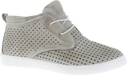 Andrea Conti Damen Schnürer Sneaker, Silbergrau, 37 EU