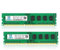 DDR3L-1600 UDIMM PC3L 12800U 16Go (2x8Go) DDR3L 1600MHz 8GB 2Rx8 PC3 12800U 240-Pin CL11 1.35V Mémoire pour Ordinateur de Bureau