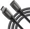 aceyoon 240W Alargador USB C, USB Tipo C 3.1 20Gbps Gen2 USB C Macho a Hembra PD QC3.0 Carga Cable Extensión 4K@60Hz Compatible con MacBook Pro Air M2 M1, para Samsung Galaxy y más (1M)