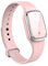 Ultraschall-Armbänder gegen Mücken, elektronische Anti-Mücken-Armbanduhr mit USB-Aufladung/wasserdicht/wiederverwendbar/tragbar für Outdoor-Camping-Wandern-Rosa
