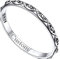 FOCALOOK Schmaler Ring 925 Silber Ringe Mädchen Ring Breit 2MM Böser Blick Ring Größe 49MM Fingerring Freundschaftsring Verlobungsring Damen Schmuck Silber 925