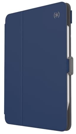 Speck Prodotti iPad Pro 11 (2022) Balance Folio con Microban (Arcadia Navy/Moody Grigio)