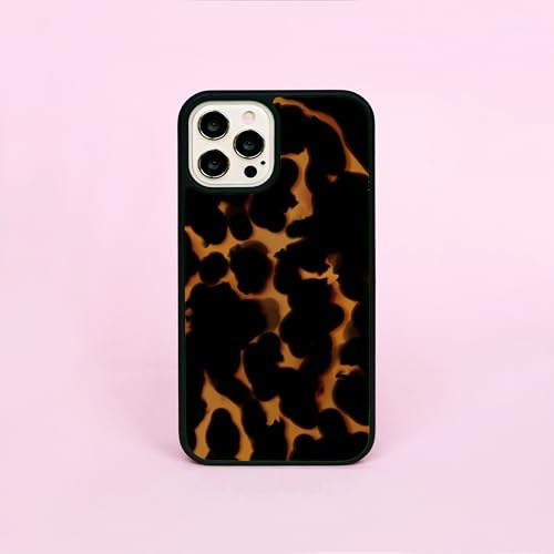 Brown Tortoiseshell Tortoise Print Phone Case/Cover Compatible with iPhone 11 Pro Max Rubber