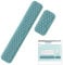 Giecy Ergonomic Wrist Rest Set - Mouse and Keyboard Support, Relief for Home Office, Laptop, Gaming, Typing with Memory Foam Massage Holes (Green)