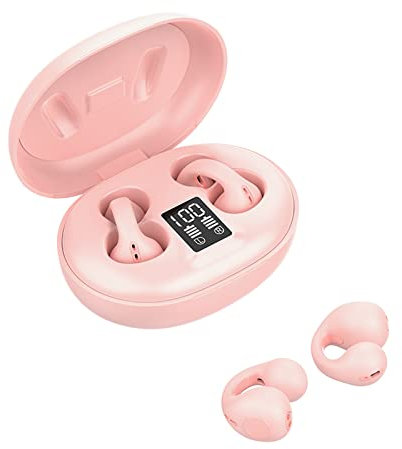 Open Ear - Cuffie Bluetooth senza fili, con clip d'aria, con microfono impermeabile, senza fili, per corsa, ciclismo