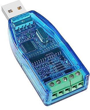 YACSEJAO Adaptador USB a RS485 RS232 convertidor USB 2.0 a RS-485 RS-232 puerto serie con chip CH340 para Windows 11 10 8 7 XP Mac OS