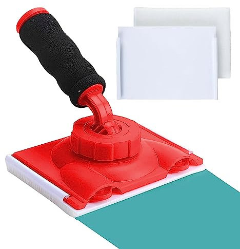 Moxeupon Coupe-Peinture, Coupe-Peinture pour Coussin d'angle Mural réglable Accessoire Peinture à Angle réglable pour plafonds, Portes, moulures et plinthes