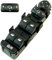 Botones elevalunas compatible para Citroen C4 (2), C5, Peugeot 308, 508, 3008, 5008 (2008-2017) interruptor elevalunas delantero izquierdo (conductor) CON retrovisores abatibles | 96650621ZD | 6490X6