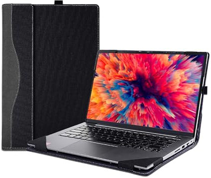 16 inch Laptop Case Cover for HP EliteBook 860/865 G9 G10 Sleeve & ZBook Firefly,Detachable PU Leather Protective Shell Bag with Pen Holder (Dark Grey)