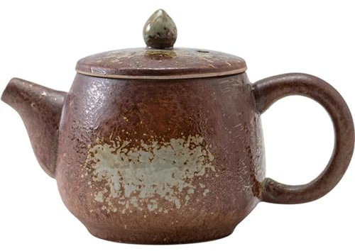 ATGQBCF Retro Grobe Keramik Teekanne Porzellan Teekanne Yixing Wasserkocher Ton Samowar Teekannen Puer Töpfe Ton Kaffee Teekanne Und Tasse Set Teetassen-Set Teeservice Mit Teekanne