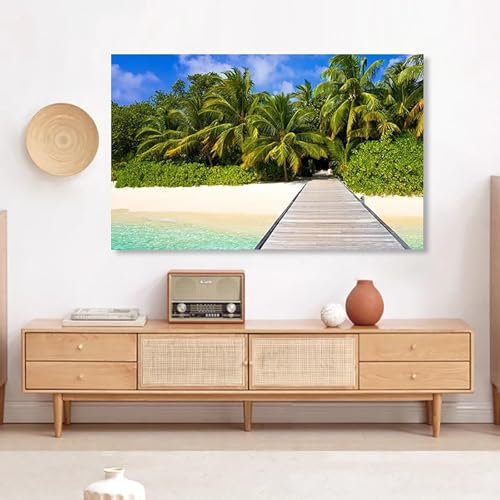 LONEU 19 a 100 Pulgadas Cubierta Antipolvo para TV, Paisaj Ccostero Universal Funda para Televisor Cubierta de Televisión Elástico Protector Pantalla de Funda(Color:color7,Size:28in)