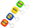 PARENCE.- Lot de 4 Mini Rubans à Mesurer 1m, 3FT Couturier, Tailleur/Petit Mètre pour la Pétanque (1 mètre) Flexible Format de Poche - Couleur Aléatoire - 4 Pièces