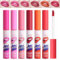 6Pcs Lip Stain Peel Off Lip Tint Peel Off Lippen Tattoo zum Abziehen Tattoo Lippenstift zum Abziehen Mattem Finish Wasserfest Antihaft-Becher für Frauen um Sexy und Pralles Make-Up zu Kreieren