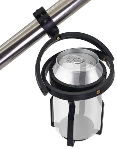 FORMVERSITY Support Gourde Velo Porte-Tasse Gyroscopique, Porte-Bouteille à Vélo, Porte Gobelet Porte Bidon Velo à 360 °, Porte-Tasse Rotatif pour Tracteurs, Camions, Vélos (Noir)