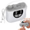 Hiemible Electric Fingernail Clippers | Automatic Toenail Cutter | 3-Speed LED Quiet Nail Clipper Built-in Scraps Storage for Baby Elderly Toenail Maintenance Home Manicure