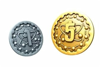 Board & Dice Nucleum Metal Coin Set