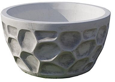 Antikes Wohndesign 2 x Blumenkübel Pflanzkübel Blumentopf Amphore Pflanzschale Steinmöbel H:30cm G: 102KG