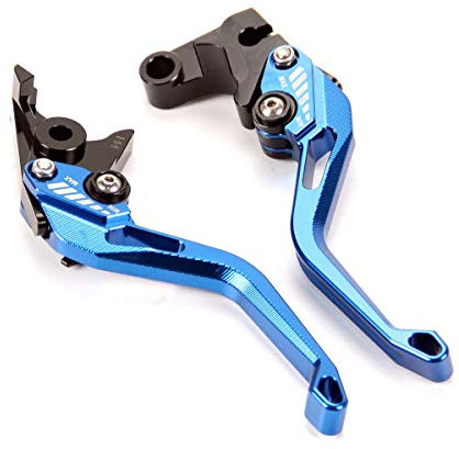Auzkong Brems Kupplungshebel Kompatibel mit YAMAHA YZF R125 125R 2014-2020 MT 125 2014-2020, Kupplung Bremshebel Blau