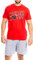 Disney Mens Mickey Mouse Pyjamas Red Size Small