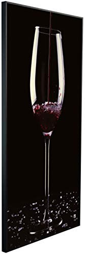 Ecowelle Infrarotheizung mit Bild | 750 Watt | 60x120 cm | Infrarot Heizung| | Made in Germany| c 109 Wein