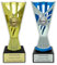 Zelaro Pokal Gold mit Wunschtext | Silber Pokal mit Gravur | Pokal als Geschenk für Frauen und Männer | Geschenk für Mitarbeiter | Wanderpokal mit Emblem | Kollegen Geschenk in 2 Größen (17cm, Gold)