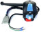 Lenkerschalter links mit Bremshebel, Blinker, Hupe, Licht passend für Rex RS 250 450 460, Baotian, Peugeot Speedfight 3, Kymco Agility 50 – 8-polig, M8 Linksgewinde, Trommelbremse