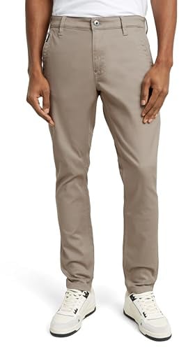 G-STAR RAW Herren Skinny Chino 2.0, Grau (Rock Ridge D21974-C105-G294), 33W / 32L