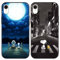 PBNDJVG [2 Stück] Schutzhülle für Apple iPhone XR Hülle 6,1, Weich TPU Stoßfest Silikon Cartoon Anime Handyhülle mit Karikatur Muster Design Cover für iPhone XR,Niedlich 1