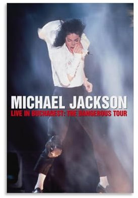 MNABSO Michael Jackson Singer Wandkunst Bilddruck Moderne Familienzimmer Dekor 08x12inch(20x30cm)