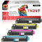 TN247 TN-243 CMYK Toner Kompatibel für Brother TN243CMYK TN-247 für Toner Brother MFC L3750CDW DCP-L3550CDW MFC-L3750CDW HL-L3210CW MFC-L3770CDW HL-L3270CDW (Schwarz Cyan Gelb Magenta, 4er-Pack)