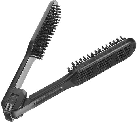 BELLIFFY Hair Straightening Brush Anti- Shape Comb for All Hair Types Durable Heat Resistant Design for Quick and Easy Styling