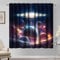 Kzzfqxb 107×160cm Weltraum Vorhänge 2 Panel, Außenraum Universum Galaxie Planeten Astrologie Dunkle vorhänge für Kinder Jungen Teenager, Wohnzimmer Schlafzimmer Gardinen