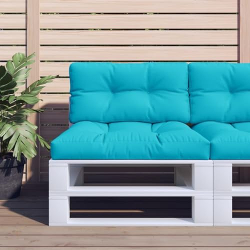 CIOURSTO Palettenkissen, Palettenpolster Europaletten, Palettensofa Kissen, Palettenauflage Rückenkissen für Indoor Outdoor (70 x 40 x 12 cm)