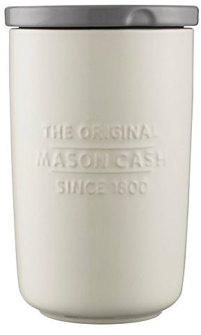 Mason Cash - Innovative Küche - Vorratsbehälter aus Steingut groß, 12 x 12 x 19,5 cm
