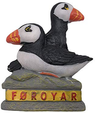 3D Färöer Dänemark Kühlschrank Kühlschrankmagnet Touristische Souvenirs Harz Magnetische Aufkleber Home & Kitchen Dekoration von Reise Geschenk