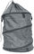 AFP Gartensack Premium Qualität PopUp anthrazit, Ø 53 x H:68 cm / 150 l, Hartkunststoff-Boden, mit Zugkordel verschließbar – Gartenabfallsack/Laubsack, selbstaufstellend / 2 Jutesäckchen gratis